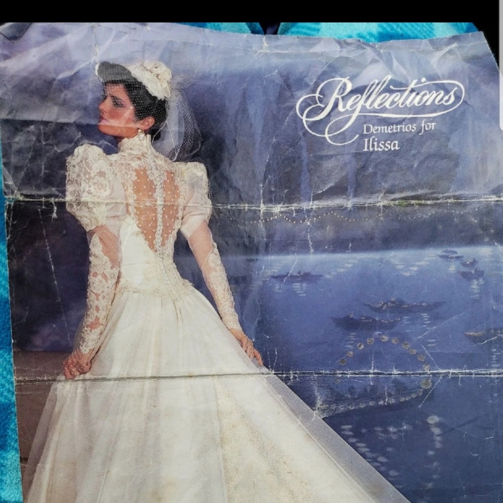 One of a kind wedding dress from paris